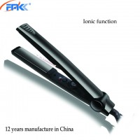 Costom top quality 1 inch plate hair straightener tourmaline technology flat iron with private label