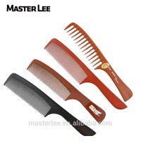 Masterlee Brand Customer-made Salon Hairdressing  Bakelite Unbreakable Cutting Comb For Barber Shop